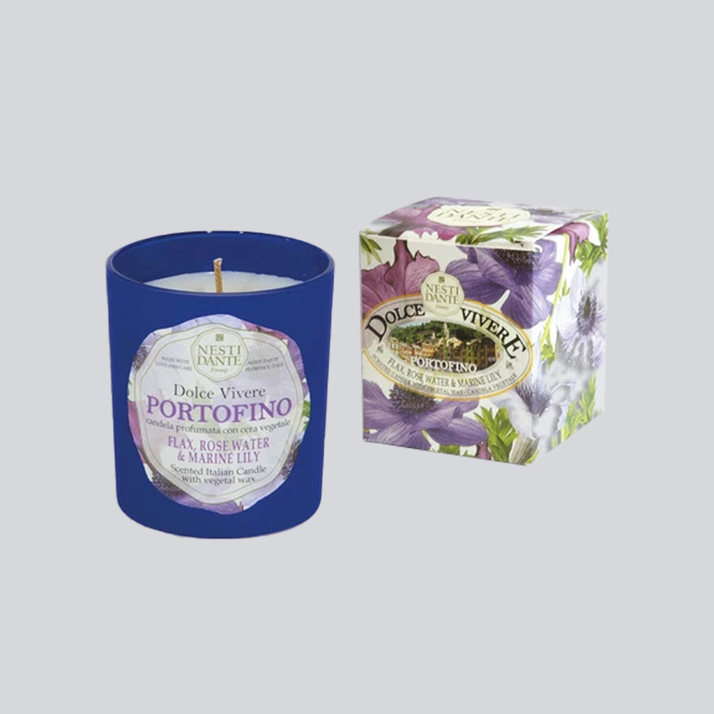 Vegan, Scented, Handmade Candle - Dolce Vivere Portofino