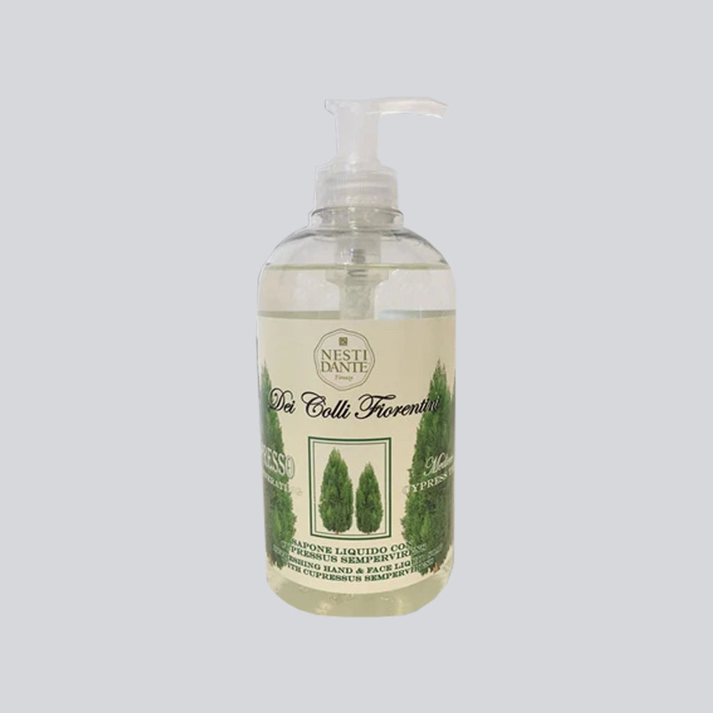 Liquid Soap Dei Colli Fiorentini Cypress, Bottle With Pump 500ml