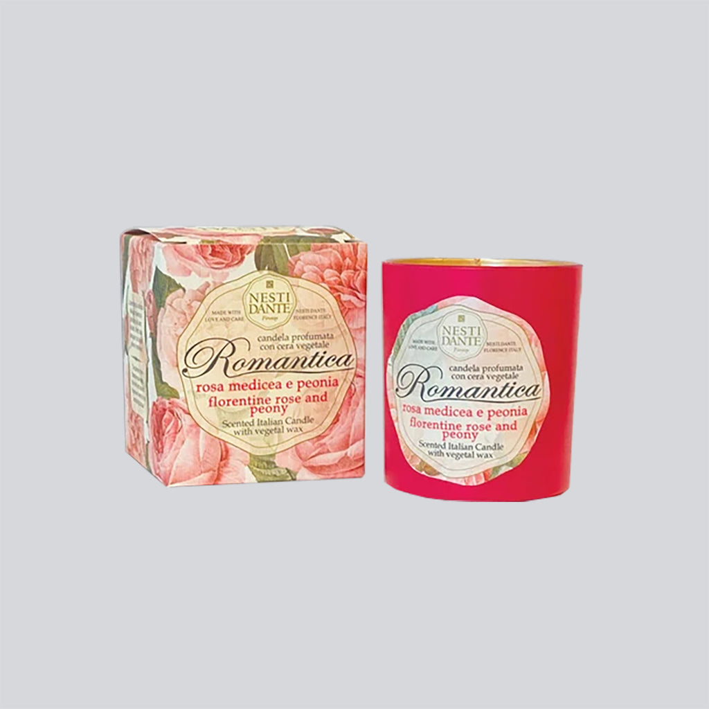 Vegan, Scented, Hand Made Candle  - Romantica Rose and Peony