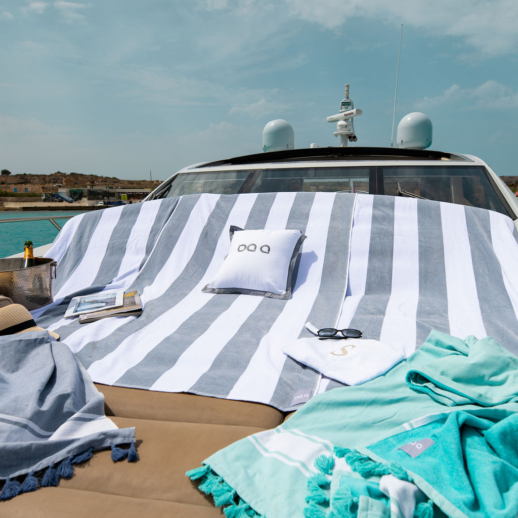 Yachting beach towel, large model
